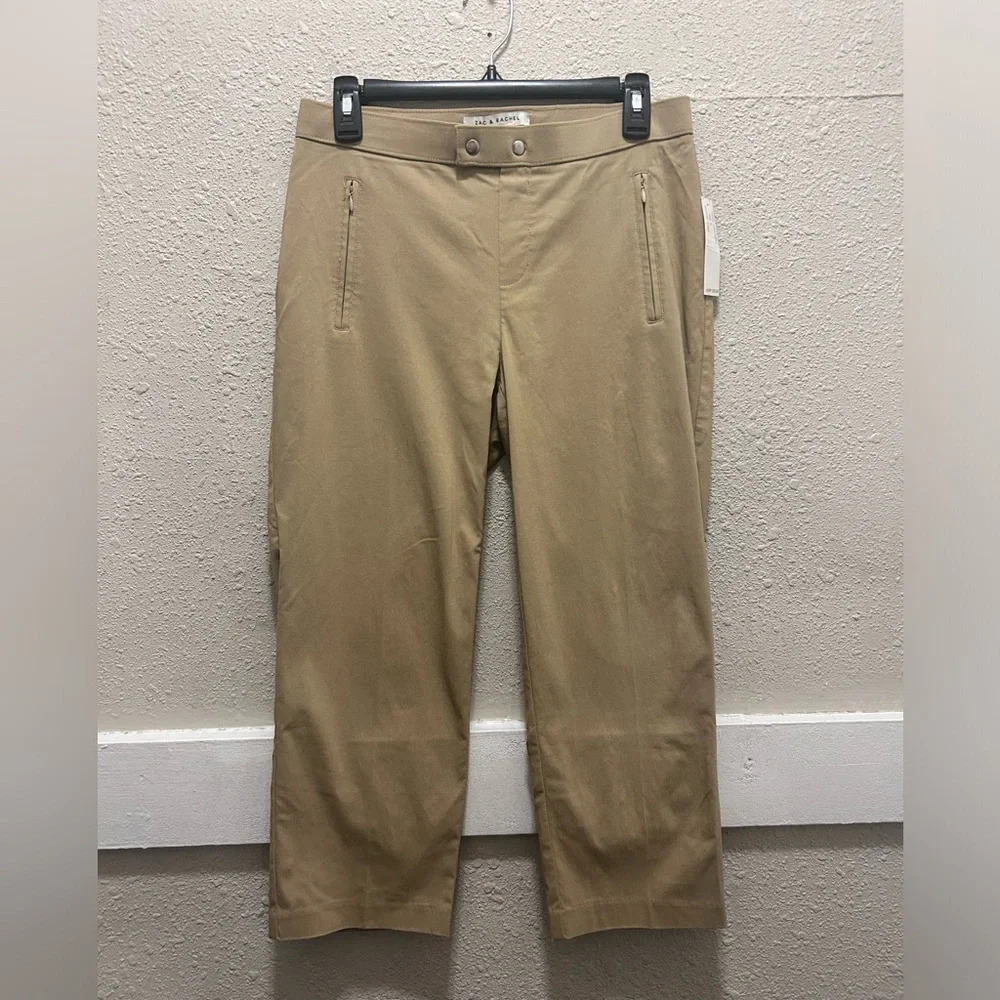 Zac & Rachel Chino Pull On Capri Pants Size 6 NWT